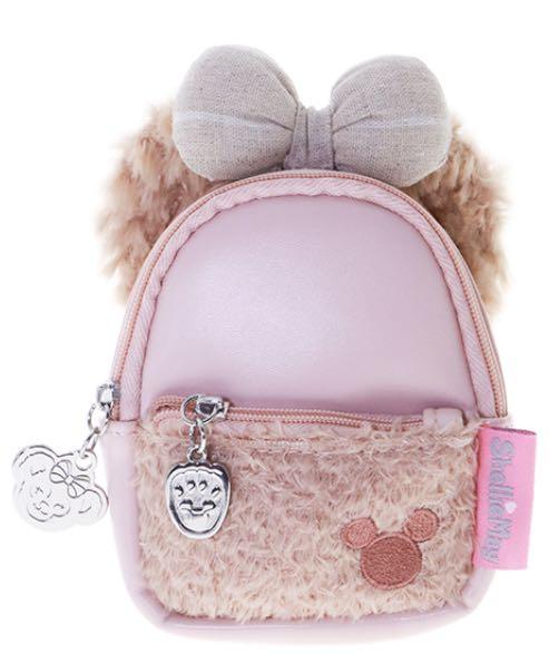 Disney HK|duffy达菲雪莉玫书包钥匙扣/零钱包/挂件|约11cm 高 x 9cm 宽x 4cm 深