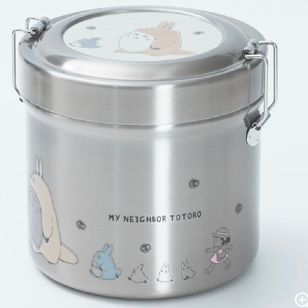 My neighbor totoro|吉卜力宫崎骏龙猫抗菌真空保温保冷饭盒|600ml