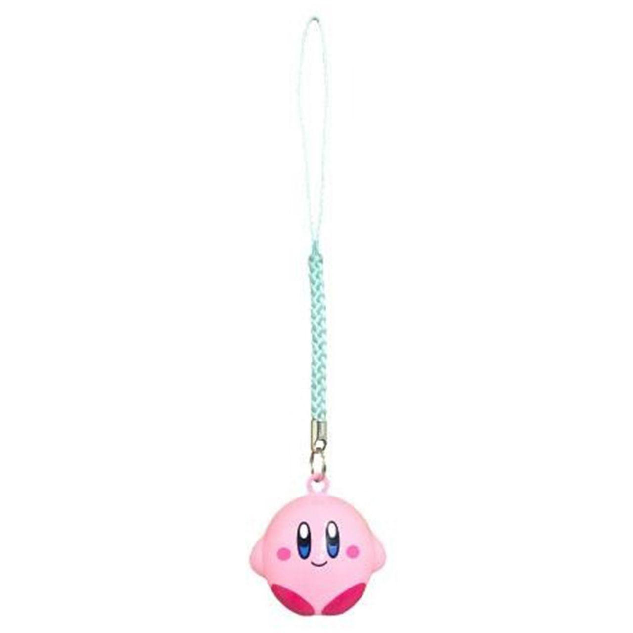 Kirby|Tiny Charm Face-shaped Bell Netsuke|2.5×3.2×2.5cm approx.