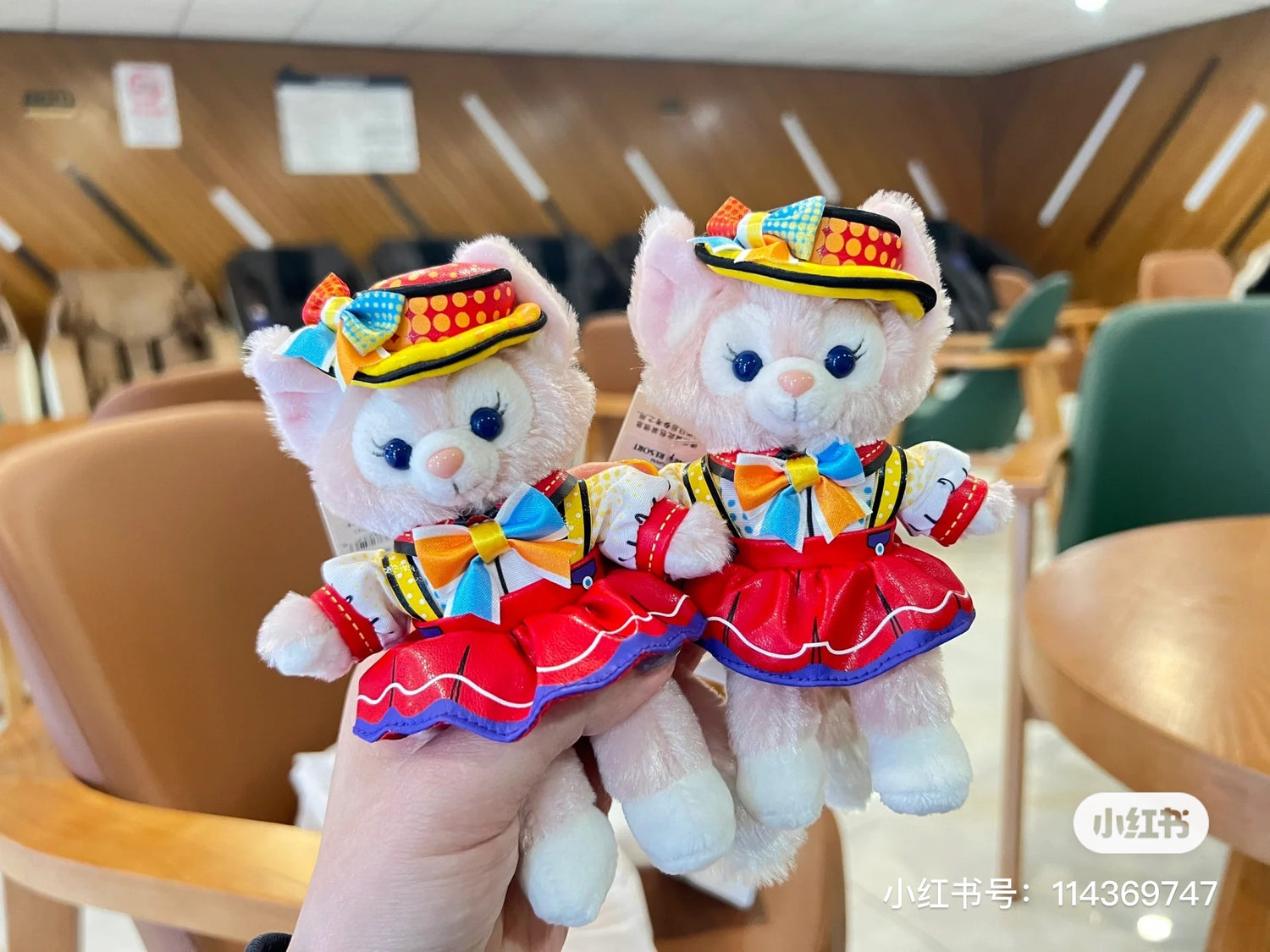 Disney SH|小皮裙彩色庆典贝儿挂件