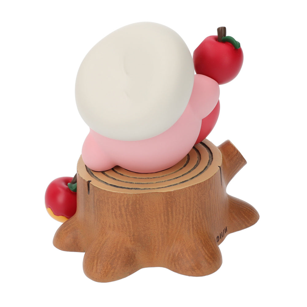 Kirby星之卡比|流口水苹果举高高/会整个旋转的卡比八音盒/摆件/手办/美妙旋律/太爱了/盒装送礼也精致|H125×W110×D110mm