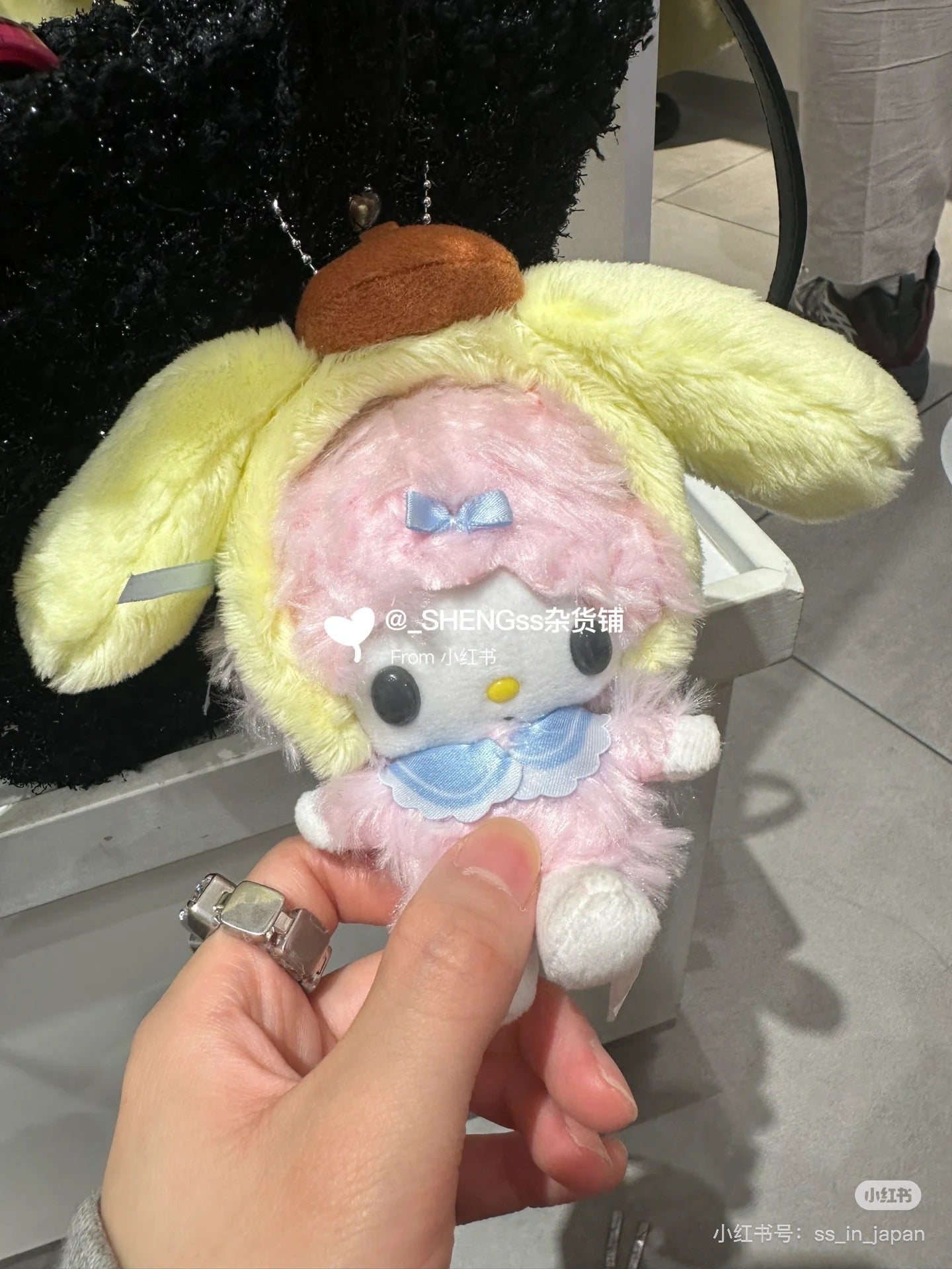 Sanrio|Mini Headband Mascot Holder Keychain|7×7cm approx.