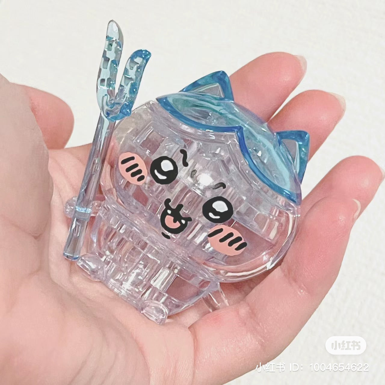 Chiikawa 吉伊卡哇|乐高概念角色3d水晶立体拼图/积木/灯光下很美|15pc