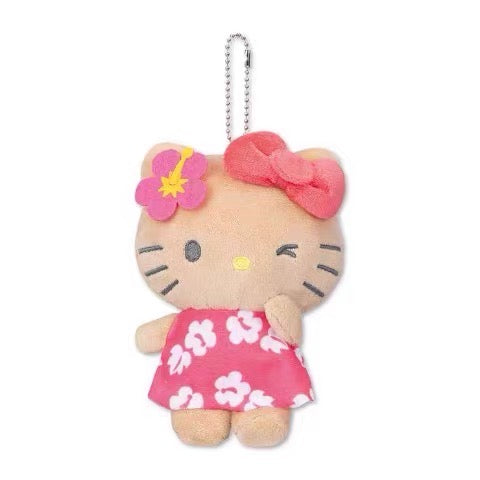 Sanrio|Avail summer tanned Mascot Holder /Plush Keychain
