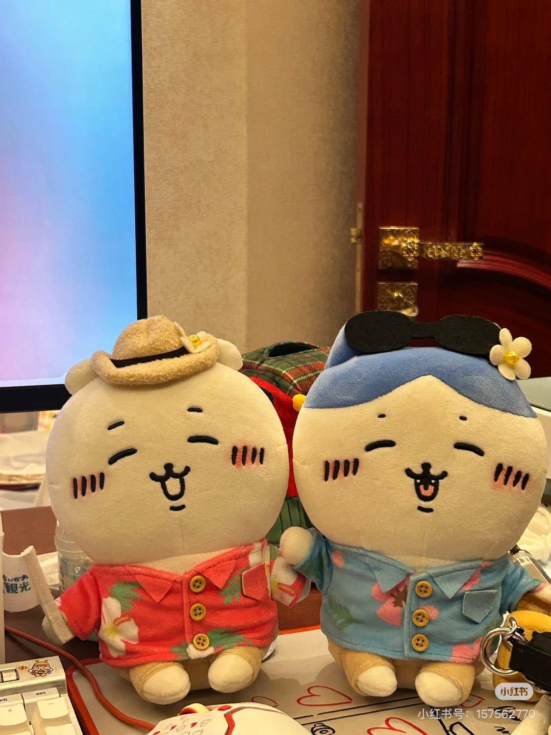 Chiikawa 吉伊卡哇|观光旅行系列公仔/玩偶|约H260 x W160 x D110mm