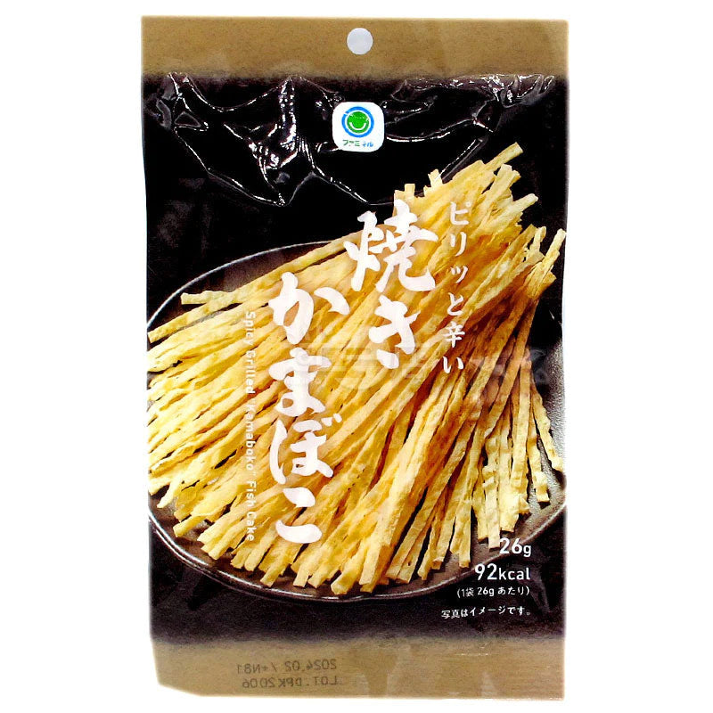 日本全家|鲜香滋味辣烤鱼条/解馋小零食|26g