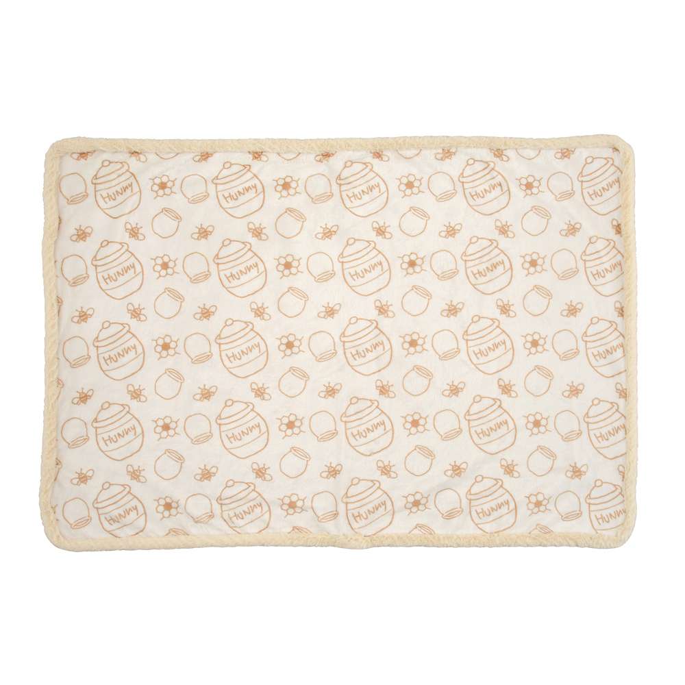 Disney |Blanket Tropical Pattern with Plush Toy东迪超好摸坐姿毛绒玩偶抱印花毯子/公仔/带毛毯|约高 28 x 宽 20 x 深 21cm