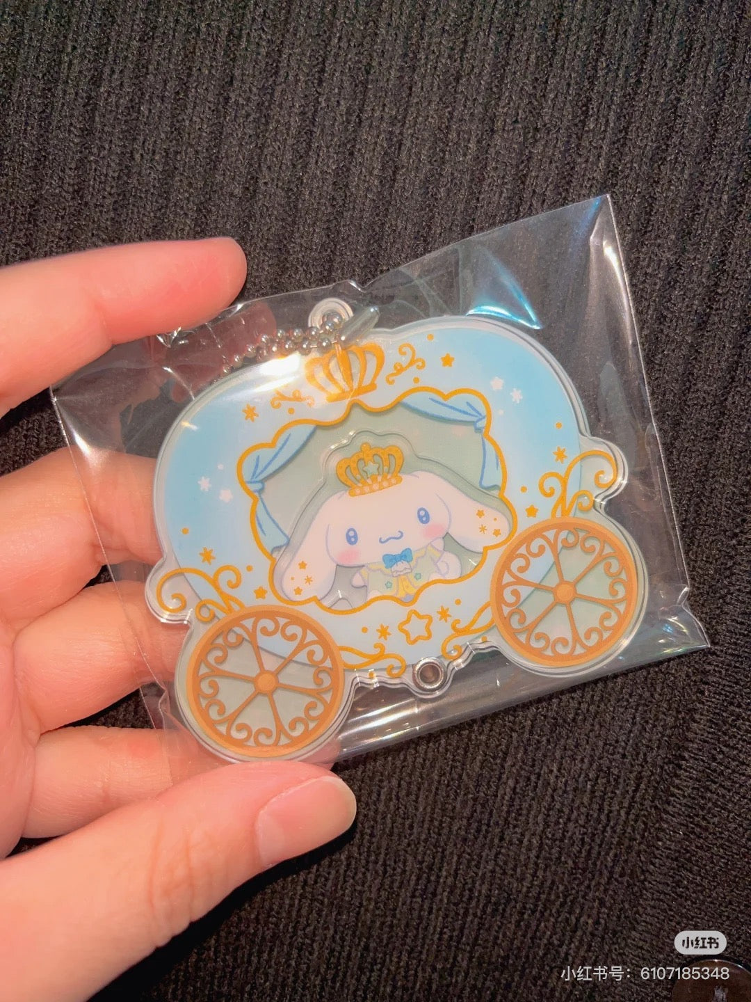 Sanrio|Secret Custom Acrylic Charm - Prince & Princess mystery bag/blind box/All 8 types|1pcs