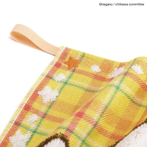 Chiikawa 吉伊卡哇|可挂洗脸毛巾/小方巾|約H340 x W340mm