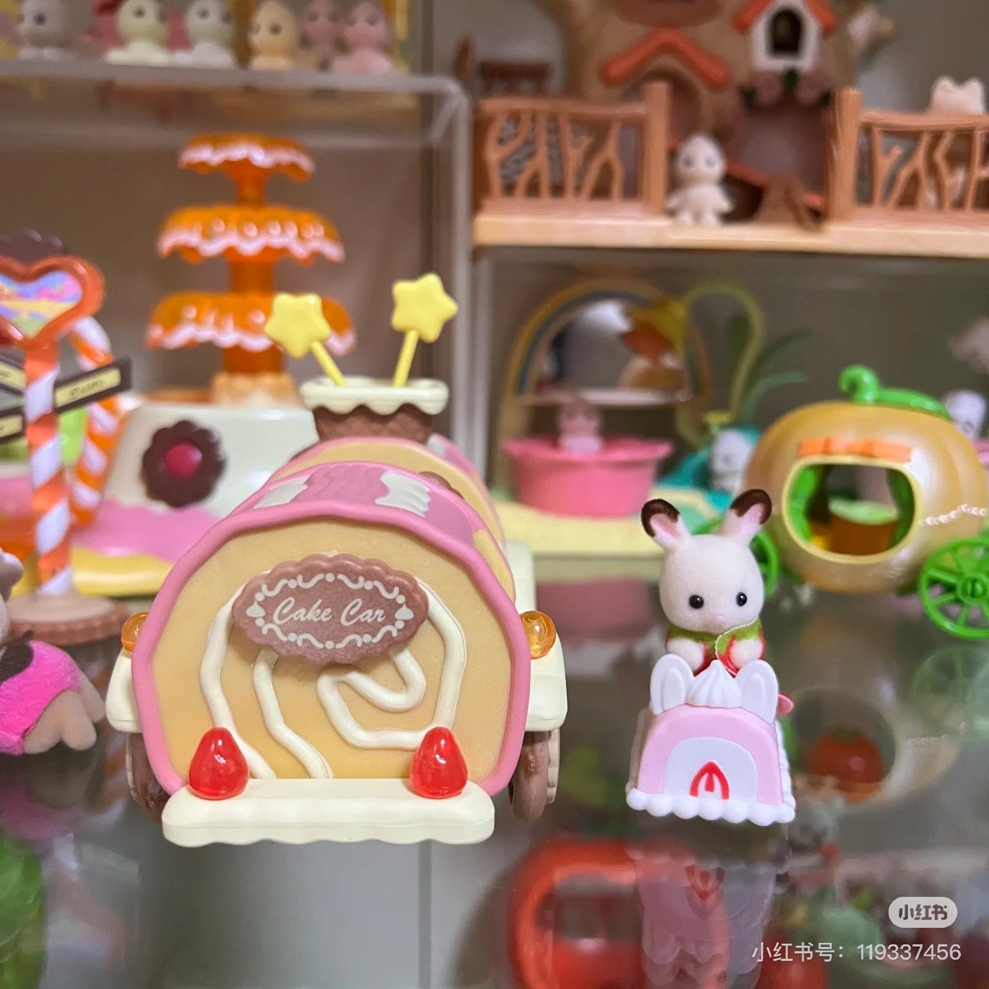 SylvanianFamilies|Fairytale Land Series CAKE CAR Set