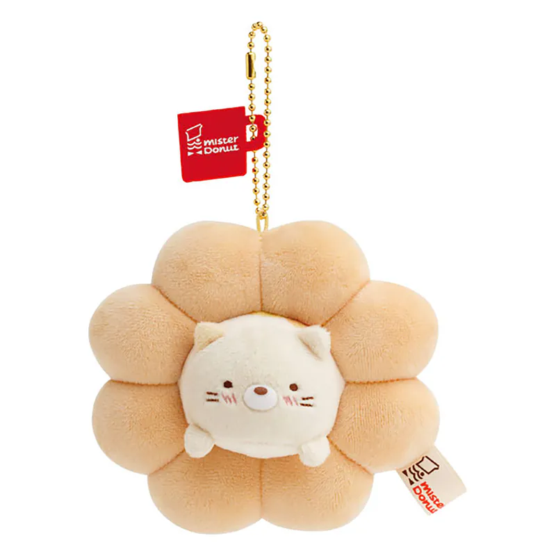 Sumikko gurashi角落生物|甜甜圈系列挂件|約11×10.5×7cm