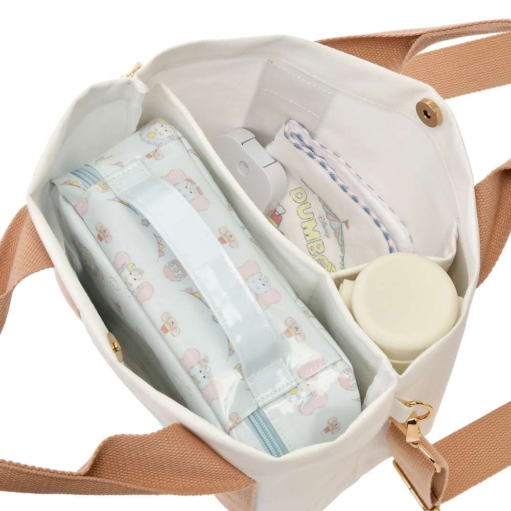 Disney|Dumbo小飞象刺绣手拎/斜背两用托特包|约23 × 30 × 14 (cm)