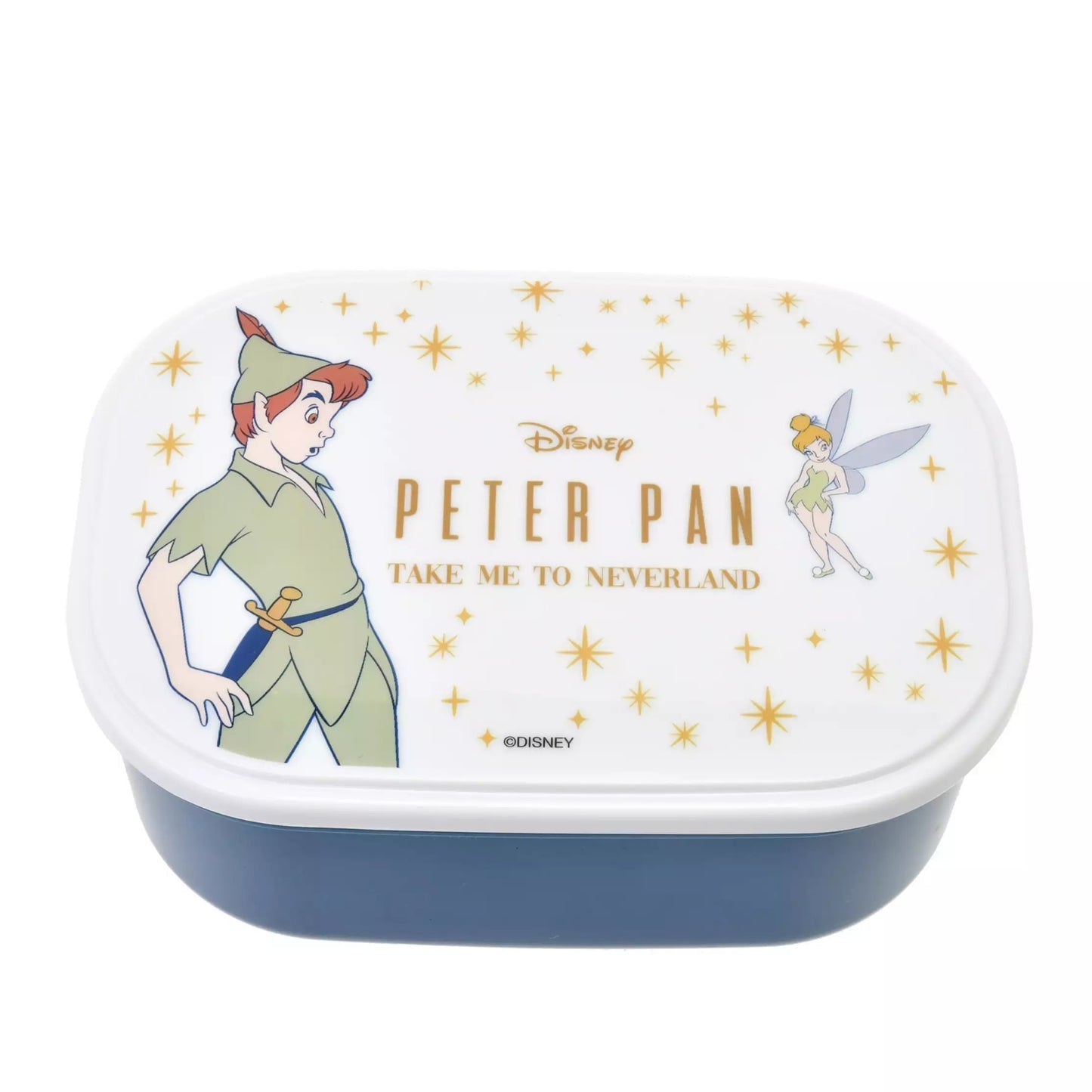 Disney|小飞侠彼得潘保冷抽绳野餐便当包+便当盒|约10.7 cm (H) x 15.2 cm (W) x 6.5 cm (D)