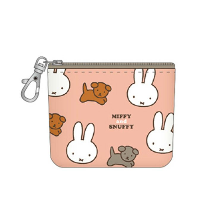 Miffy米菲|卡通图案印花小零钱包