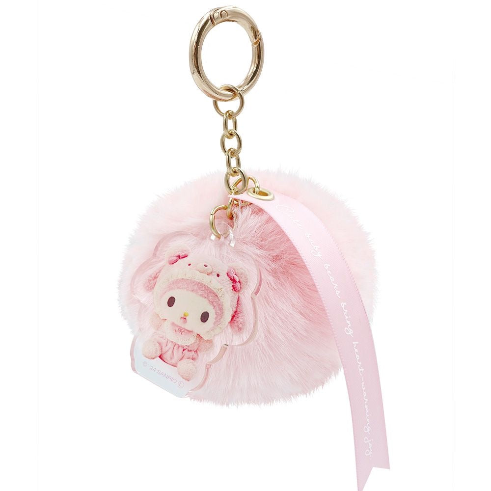 Sanrio|角色柔软毛茸茸球球挂件|约7.5 x 5 x 4 cm