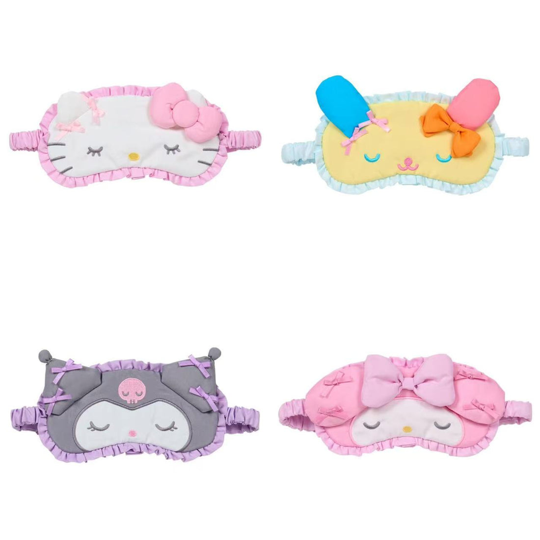 Sanrio|Academy Sparkling Journey Sleep Mask|20×3×11cm approx.