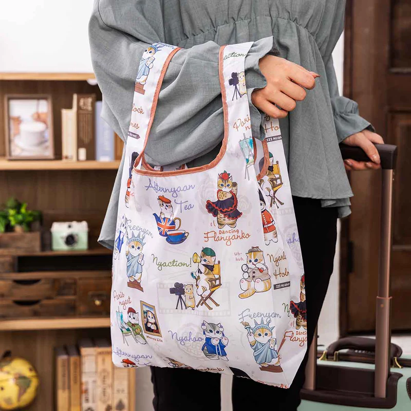 Mofusand|mofumofu Journey Pocketable Eco Bag|530×340mm approx.