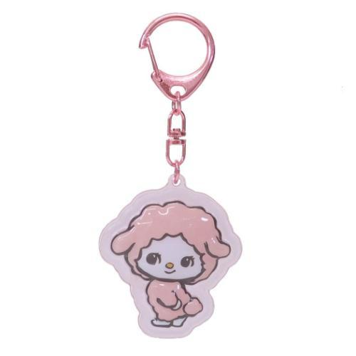 Sanrio|swimmes Acrylic Keychain/Keyring|49x57x10mm approx.
