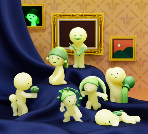 SMISKI|Mini Figures Museum Series by Dreams mystery bag/blind box/All 7 types|1pcs