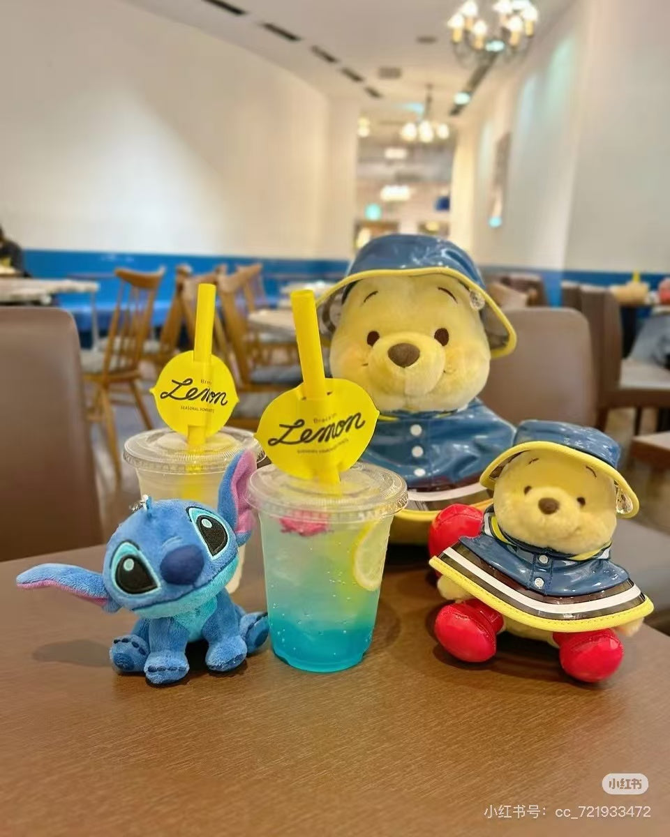 Disney|Raindrop & Raincoat Mascot Holder /Plush Keychain|14.5×12.5×10cm approx.