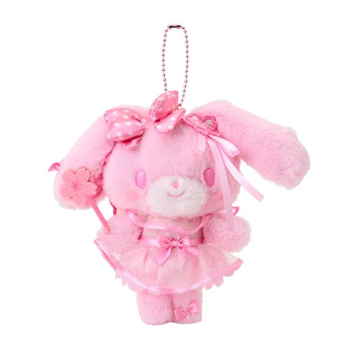 Sanrio|Sakura Cherry Blossom Fairy Flower Mascot Holder /Plush Keychain|11×8×14cm approx.
