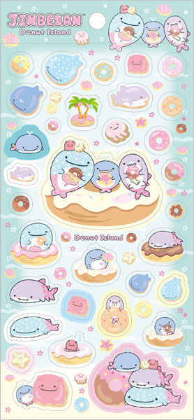 Sanx|Jinbesan Clear Sticker|195×90mm approx.