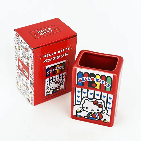 Sanrio|Hello Kitty Pen Stand/Desktop|10cm×6.5cm×5cm approx.
