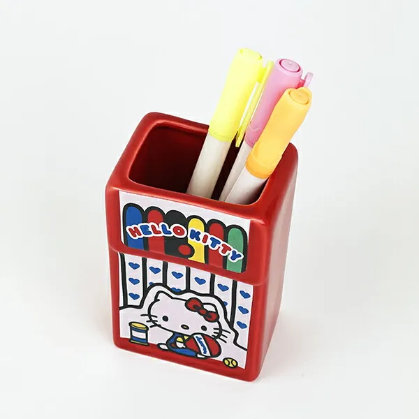 Sanrio|Hello Kitty Pen Stand/Desktop|10cm×6.5cm×5cm approx.