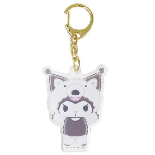 Sanrio|Animal Banzai Series Acrylic Keychain/Keyring|41x54x3mm approx.