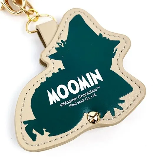Moomin|A strap keychain watch with a die-cut pouch watch|17.5cm 9×7.5cm approx.
