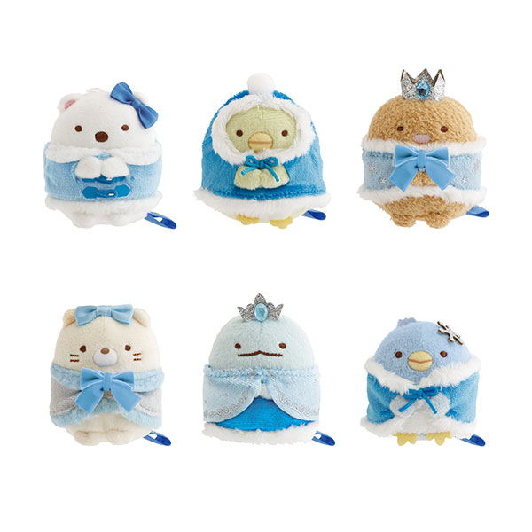 Sumikko gurashi|Honey Forest Christmas Hand-held Plush/All 6 types|1pcs