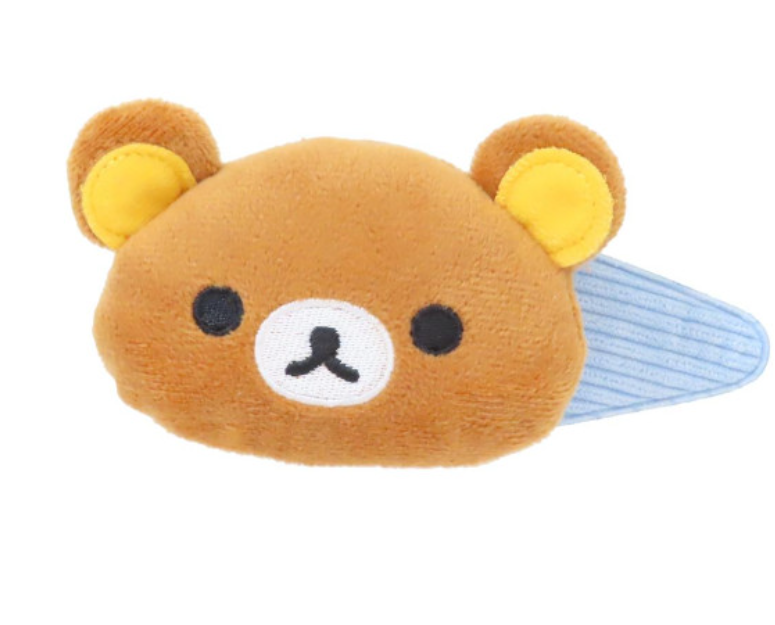 Rilakkuma|Big Mascot Hair Clip|85×85×45mm approx.