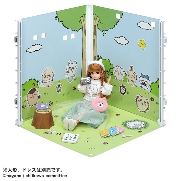 Chiikawa 吉伊卡哇|Licca联名房间场景|不含人偶