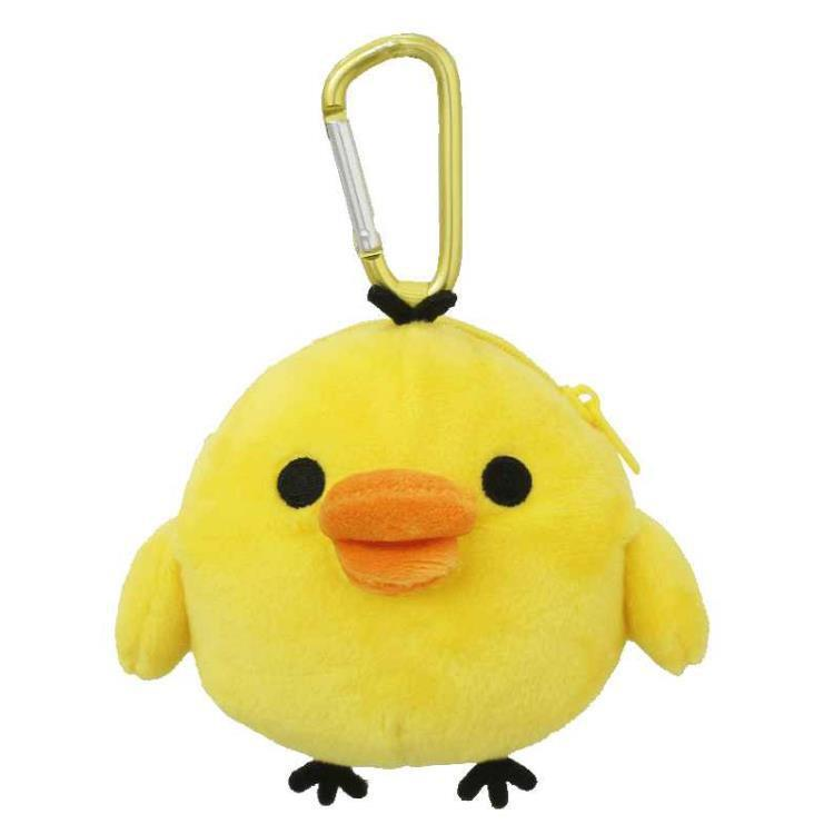 Rilakkuma|Pouch with Carabiner/Plush Keychain|12cm x12cm x 6.5cm approx.