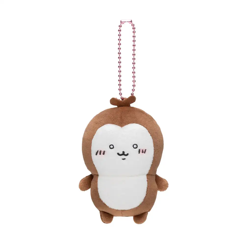 chiikawa|Chiikabu Rhinoceros Beetle Petit Mini Mascot Holder /Plush Keychain|80×70×50mm approx.