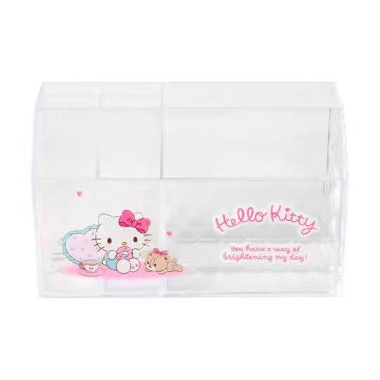 Sanrio|Relaxing Cosmetic Desk Organize|17×9.3×10cm approx.