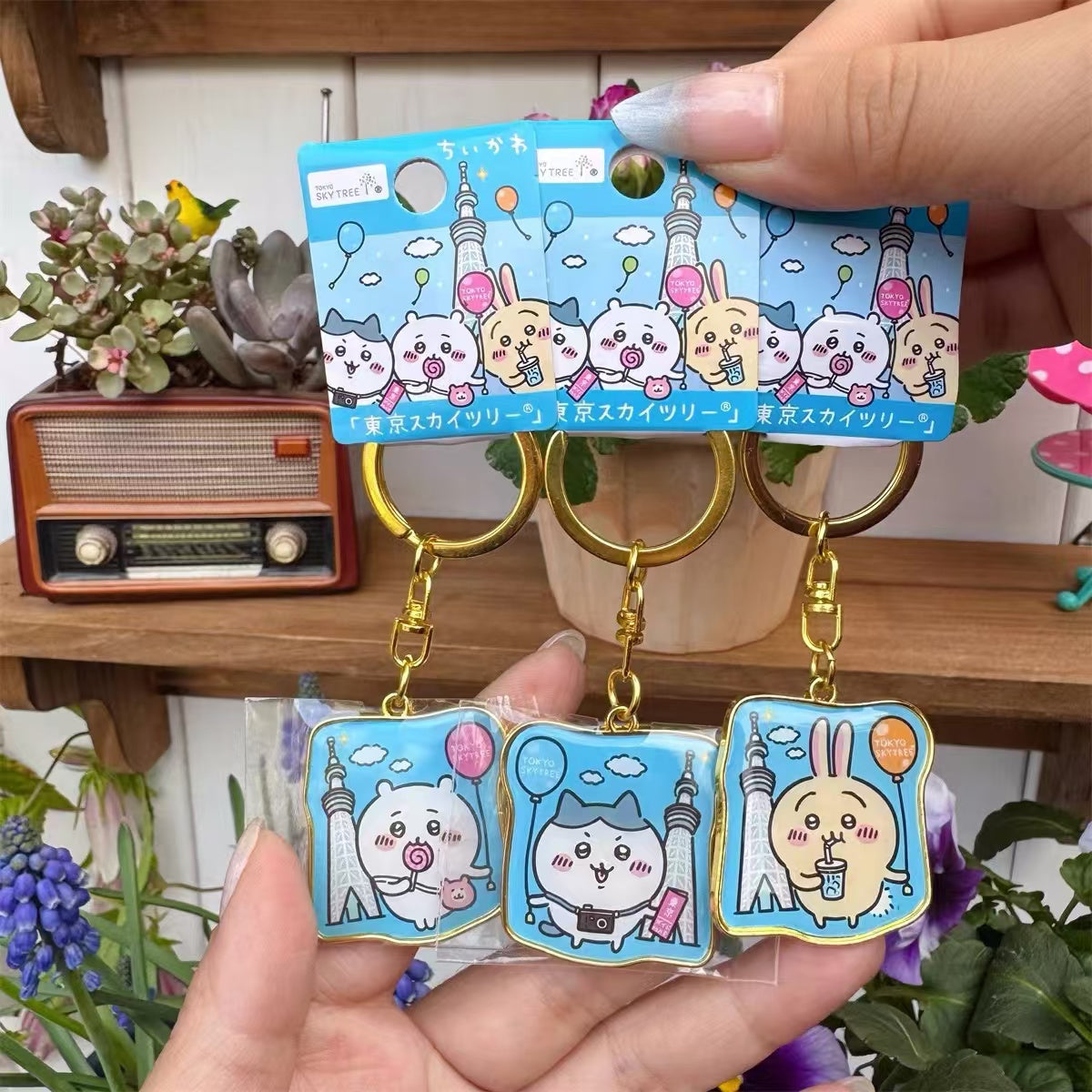 Chiikawa |Tokyo Sky Tower Keychain/Keyring|1 piece