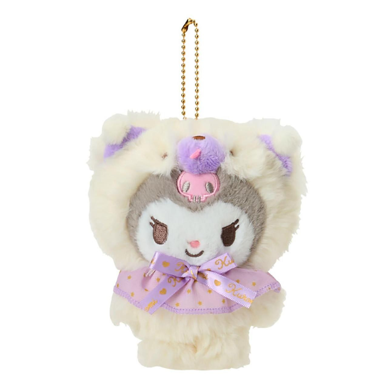 Sanrio|Fluffy Doll Mascot Holder /Plush Keychain|12×8×13cm approx.