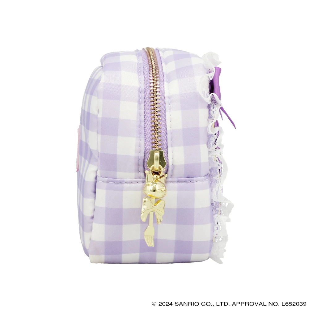 Sanrio|Kuromi Lolita Cosmetic Pouch|21.5×8×14cm approx.