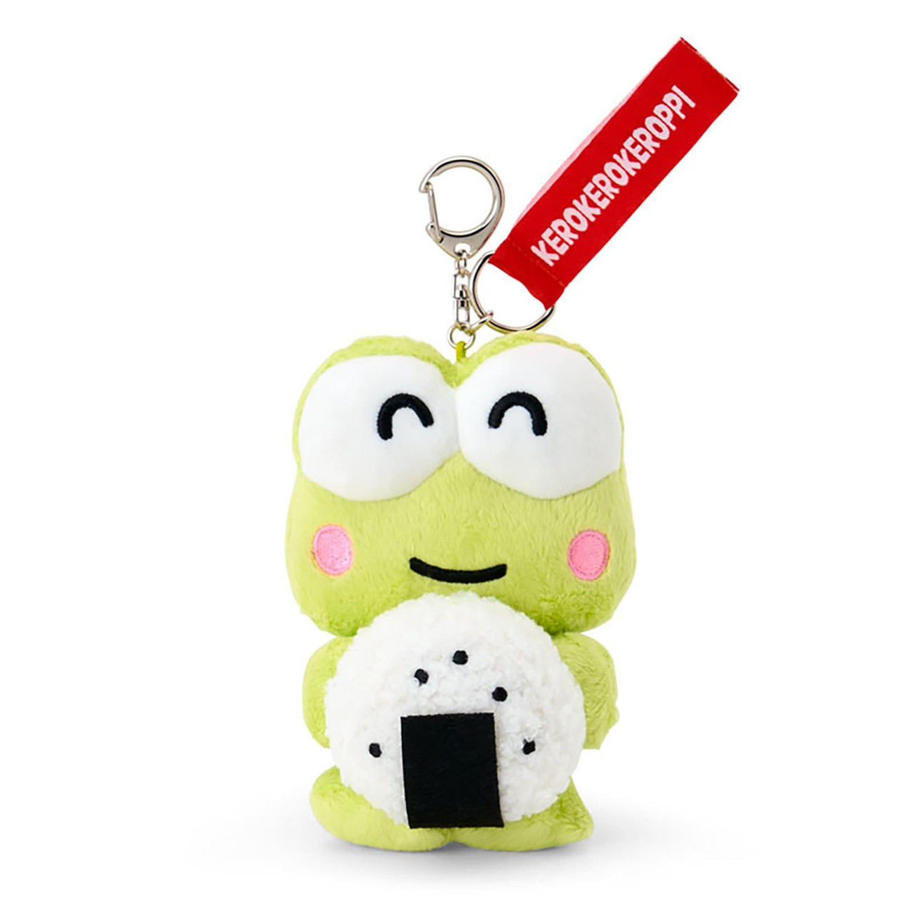 Sanrio|Everyday Kero Kero Keroppi Frog Mascot Holder /Plush Keychain|9×9.5×13cm approx.