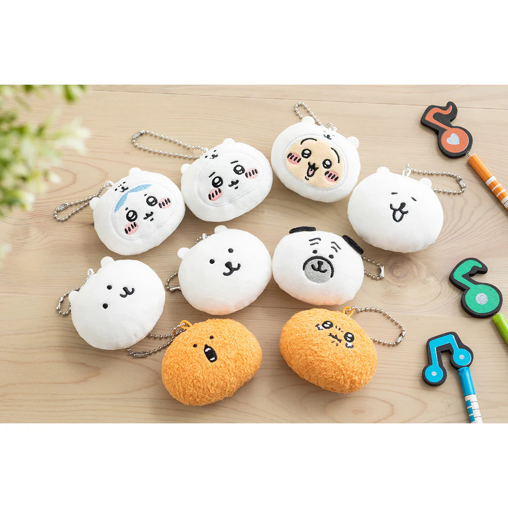 Nagano嘲讽熊|Market Suzuka Mascot (9 types in total) Blind Box可爱角色头像铃铛挂包盲盒/全9种|1枚入