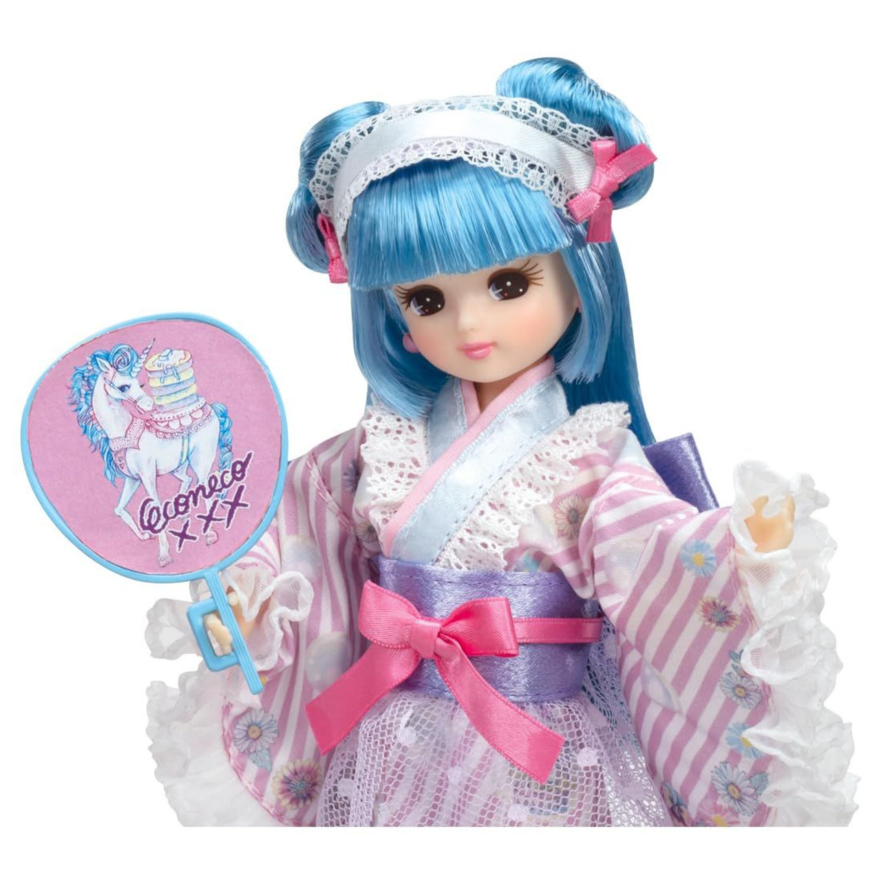 Licca|Takara Tomy Licca-chan Doll Neko Yukata Kimono |26 x 12 x 4cmapprox.
