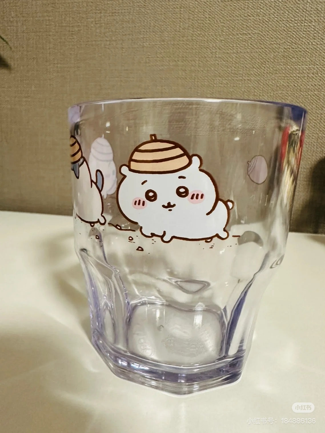 chiikawa吉伊卡哇|OSK Chiikawa Plastic Cup可爱耐摔角色透明树脂杯/杯子/洗碗机/干燥机可用|300ml