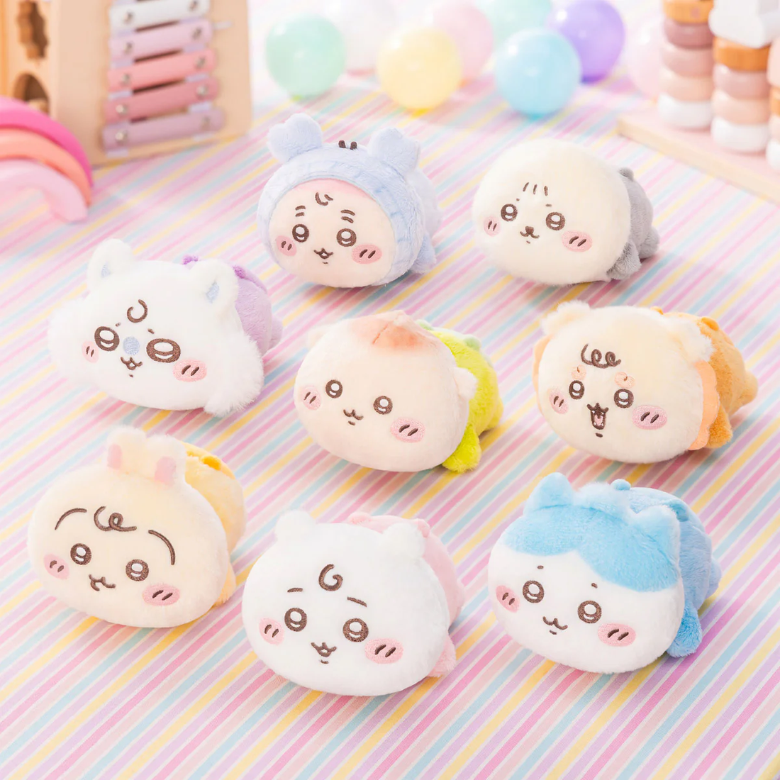 chiikawa|Baby Crawling Plush Dolls/Plush Toy|H75 x W90 x D115mm approx.