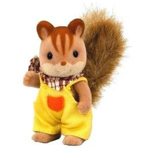 SylvanianFamilies|Walnut Squirrel Boy Doll