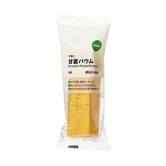 Muji|伯爵红茶/抹茶/芝士味年轮蛋糕条|1枚