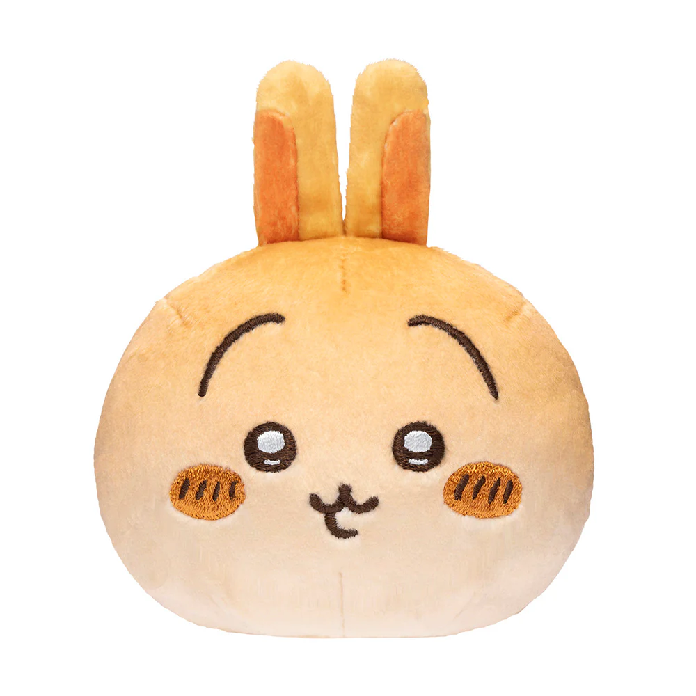 Chiikawa 吉伊卡哇|Plush Toy / Chiikawa Bakery Bread-like Chewy Mascot面包店系列超好捏脸型可爱角色玩偶/摆件|约 80×85×55mm