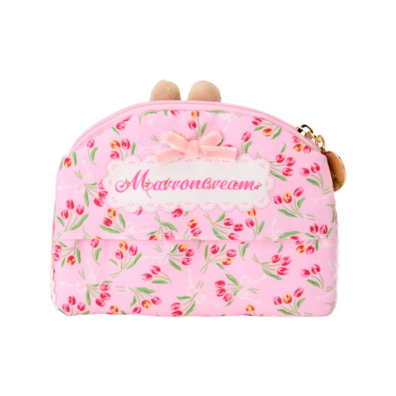Sanrio|Marron Cream 40th anniversary Mascot Mini Pouch|15×3×12cm approx.