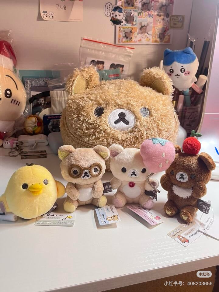 Rilakkuma轻松熊|San-X Tenori Plush Set - Rilakkuma / Basic Rilakkuma Favorite Things 最爱的东西系列毛绒玩偶盲盒/全7种|1枚入
