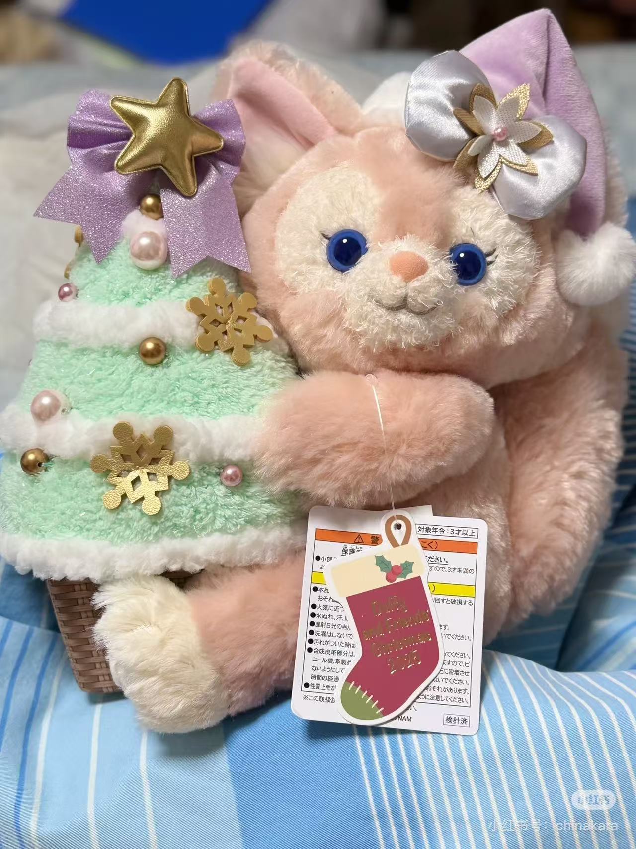 【limit 1】Disney|Duffy and friend Winter 2025 LinaBell Christmas tree Plush Dolls/Plush Toy